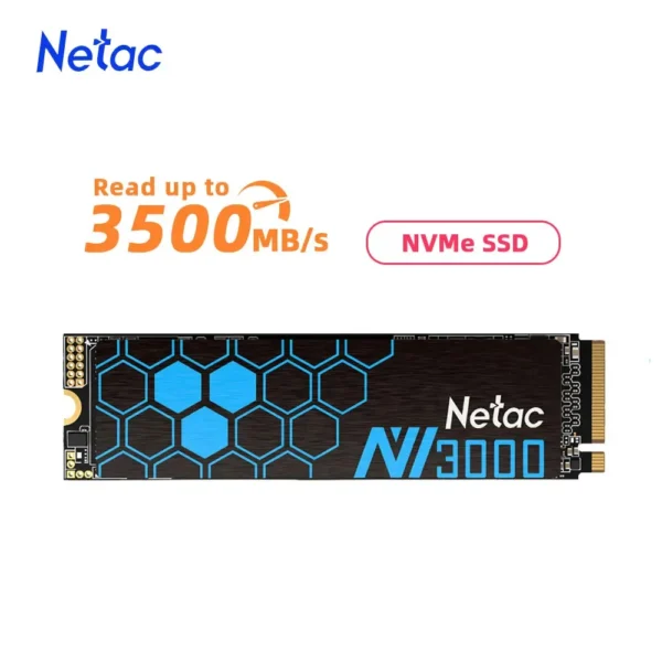 Netac SSD NVMe M2 250GB 500GB NVMe SSD 1TB 2TB M.2 2280 PCIe Internal Solid State Hard Drive Disk for Laptop Desktop